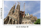 Sagrada Familia by Antoni Gaudi in Barcelona, Spain Wall Mural
