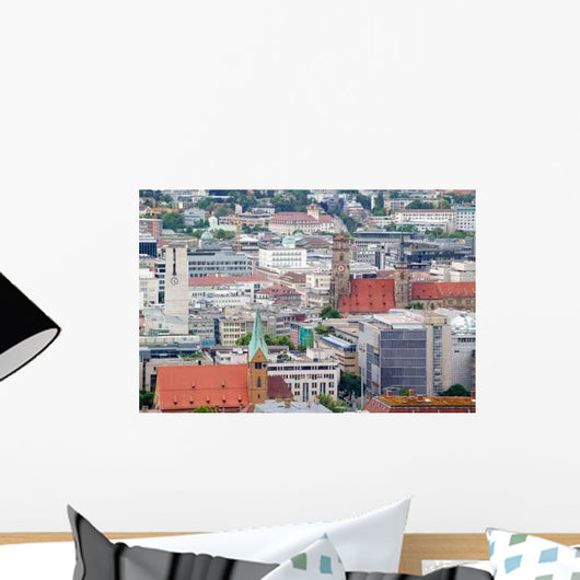 Downtown Stuttgart Wall Decal