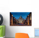 The magnificent evening view of St. Peter's Basilica in Rome Wall Mural