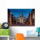 The magnificent evening view of St. Peter's Basilica in Rome Wall Mural
