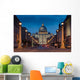 The magnificent evening view of St. Peter's Basilica in Rome Wall Mural