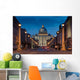 The magnificent evening view of St. Peter's Basilica in Rome Wall Mural