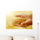 Wheat.Harvest concept Wall Mural