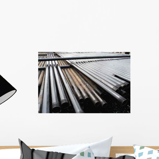 Drilling Pipe Wall Decal