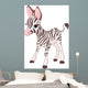 Cute Zebra Foal