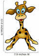 Giraffe 07 Wall Decal