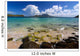 The beach at Major's Bay on the Caribbean island of St Kitts. Wall Mural