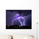Lightning Night Wall Decal