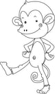 A Monkey Wall Decal