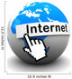 internet Wall Decal
