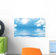 Pleasant sky and ocean Wall Mural