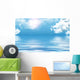 Pleasant sky and ocean Wall Mural