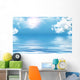 Pleasant sky and ocean Wall Mural