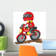 Boy Driving Vehicle Wall Mural