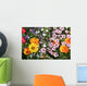 Colourful flowers Wall Mural