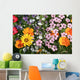Colourful flowers Wall Mural
