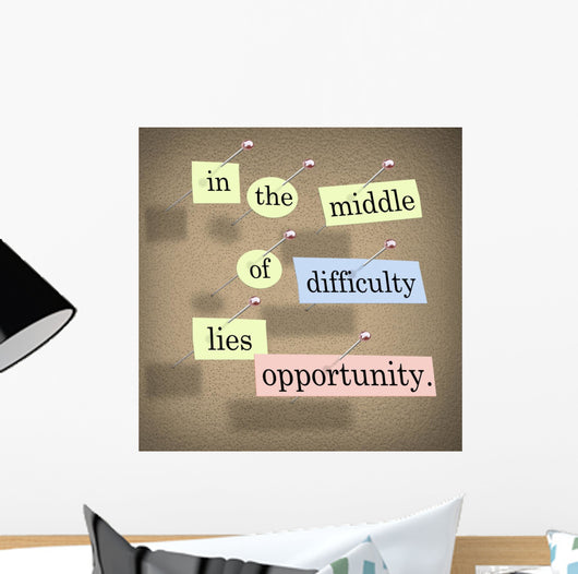 Middle Difficulty Lies Opportunity