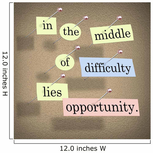 Middle Difficulty Lies Opportunity