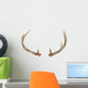 Rear View of Whitetail Deer Antlers Wall Decal
