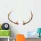 Rear View of Whitetail Deer Antlers Wall Decal