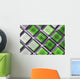 Green Tiles Wall Decal
