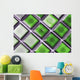 Green Tiles Wall Decal