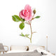 Flower Decals - Pink rose Wall Decal