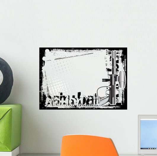 paintball background Wall Mural