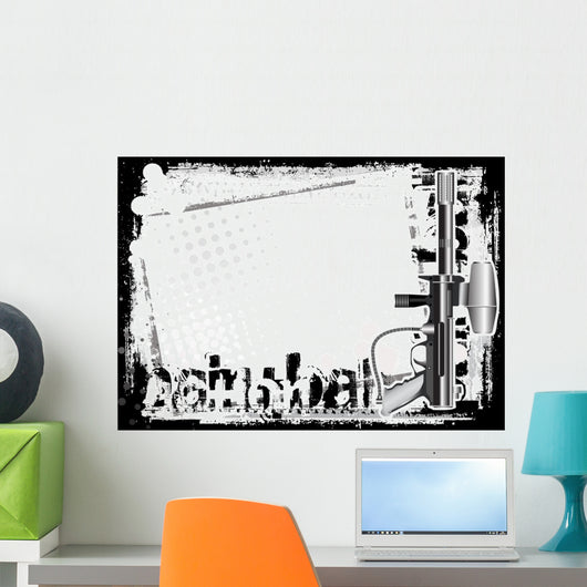paintball background Wall Mural