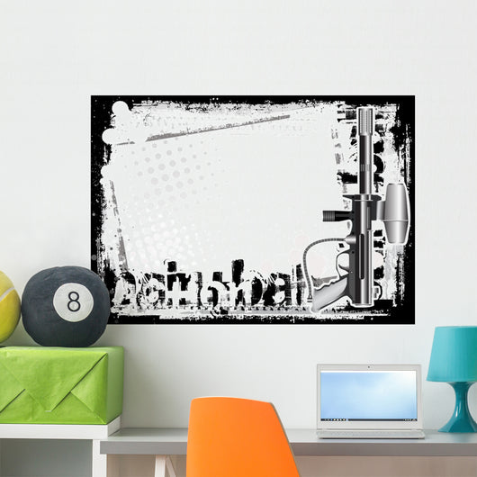 paintball background Wall Mural