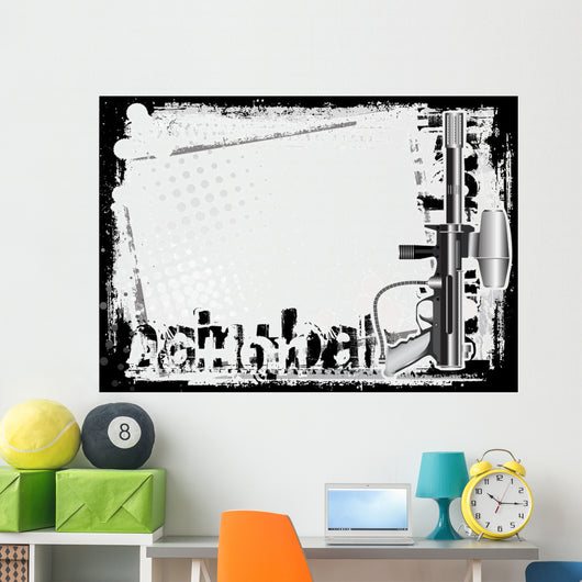 paintball background Wall Mural