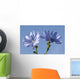 Blue Flower Wall Mural