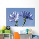 blue flower Wall Mural