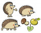 Hedgehog Wall Mural