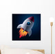Rocket Wall Mural