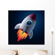 Rocket Wall Mural