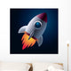 Rocket Wall Mural