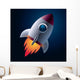 Rocket Wall Mural