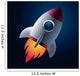 Rocket Wall Mural
