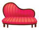 couch old Wall Decal