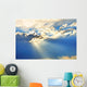 Sky With Clouds and Sun Rays Wall Mural