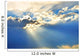 Sky With Clouds and Sun Rays Wall Mural