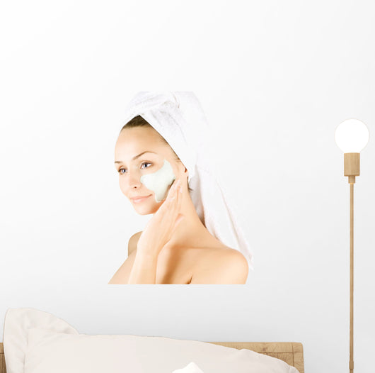 Spa Facial Mask.Day-spa Wall Decal