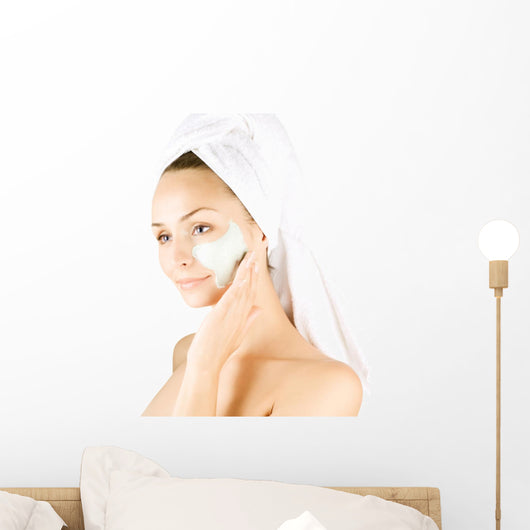 Spa Facial Mask.Day-spa Wall Decal