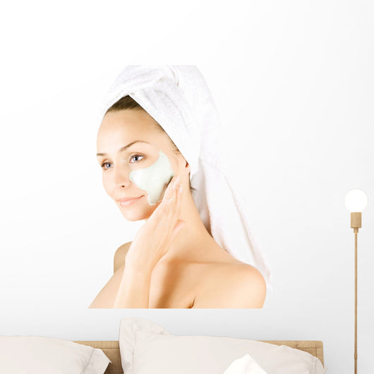 Spa Facial Mask.Day-spa Wall Decal