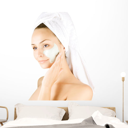 Spa Facial Mask.Day-spa Wall Decal