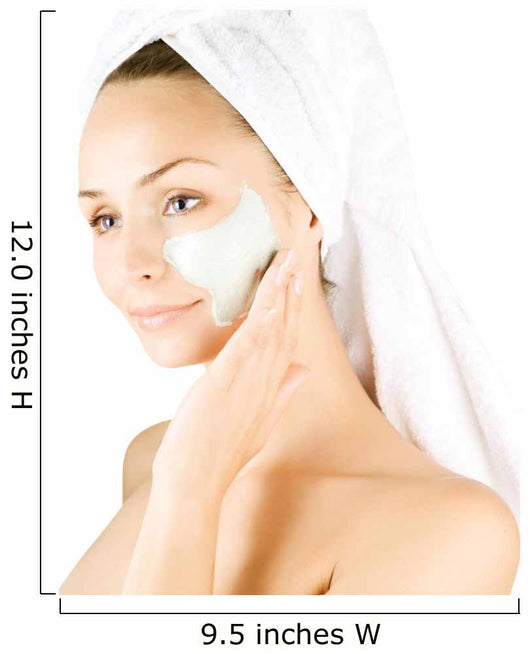 Spa Facial Mask.Day-spa Wall Decal