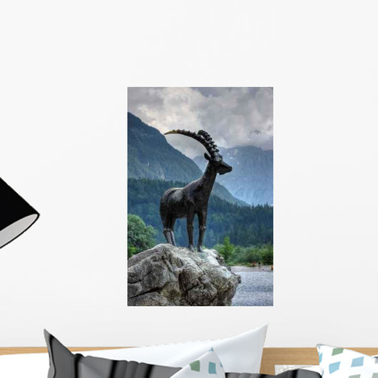 Capricorn Statue Wall Decal