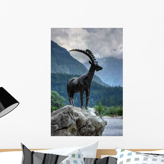 Capricorn Statue Wall Decal