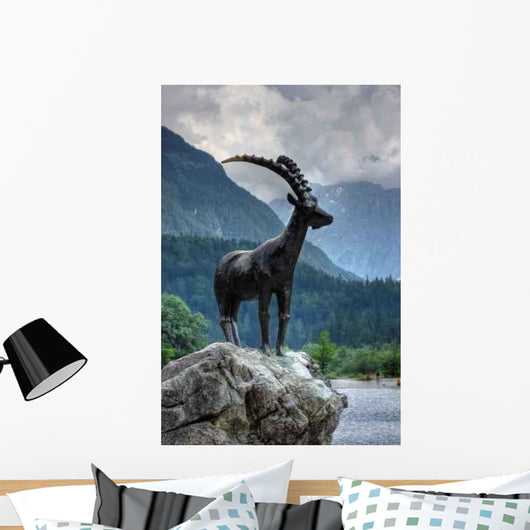 Capricorn Statue Wall Decal